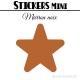 48 Stickers Etoiles 3 cm