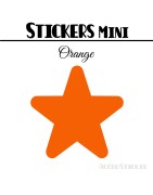 48 Stickers Etoiles 3 cm