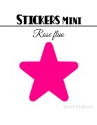 48 Stickers Etoiles 3 cm