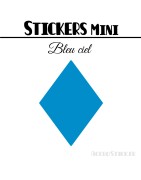 104 Losanges 2,2 cm - Stickers mini gommettes