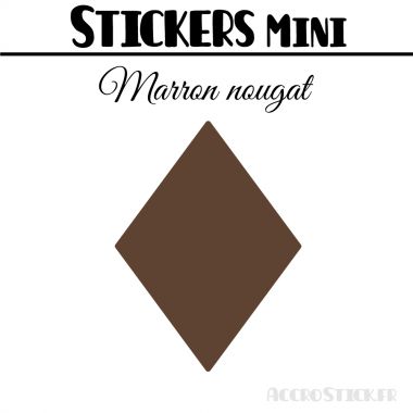 104 Losanges 2,2 cm - Stickers mini gommettes