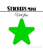 48 Stickers Etoiles 3 cm