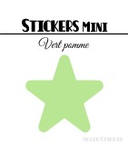 48 Stickers Etoiles 3 cm