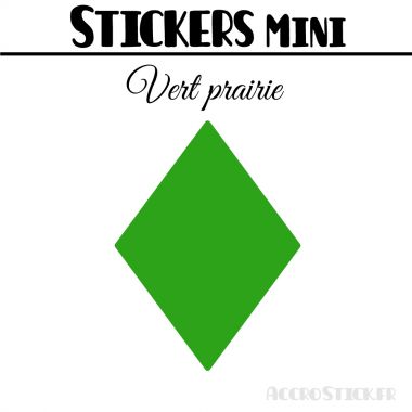 80 Losanges 2,4 cm - Stickers mini gommettes