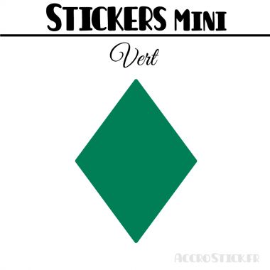80 Losanges 2,4 cm - Stickers mini gommettes