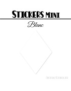 80 Losanges 2,4 cm - Stickers mini gommettes