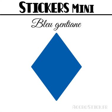 80 Losanges 2,4 cm - Stickers mini gommettes