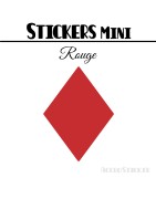 80 Losanges 2,4 cm - Stickers mini gommettes