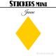 48 Losanges 2,8 cm - Stickers mini gommettes
