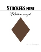 48 Losanges 2,8 cm - Stickers mini gommettes