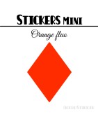 48 Losanges 2,8 cm - Stickers mini gommettes