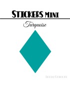 48 Losanges 2,8 cm - Stickers mini gommettes