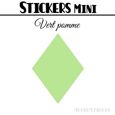 48 Losanges 2,8 cm - Stickers mini gommettes