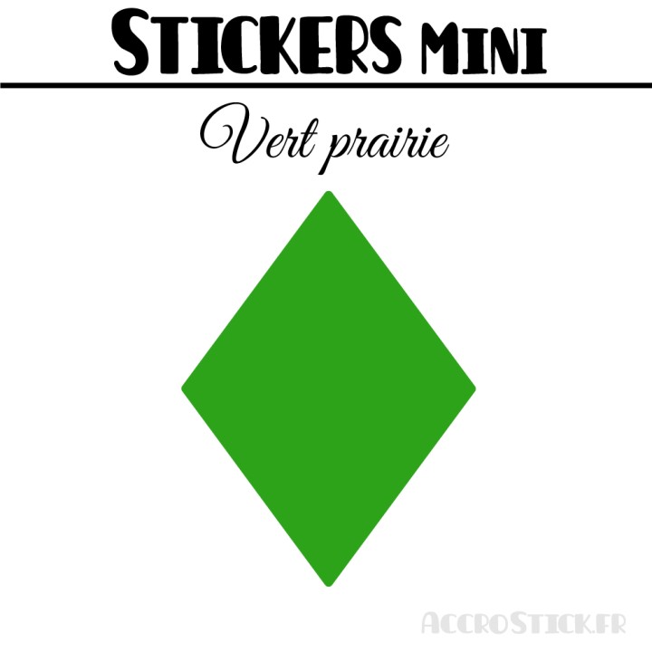 48 Losanges 2,8 cm - Stickers mini gommettes