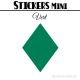 48 Losanges 2,8 cm - Stickers mini gommettes