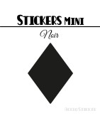 288 Losanges mixte 01 - Stickers mini gommettes