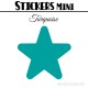 680 Stickers Etoiles 0,8 cm