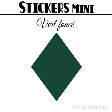 288 Losanges mixte 01 - Stickers mini gommettes