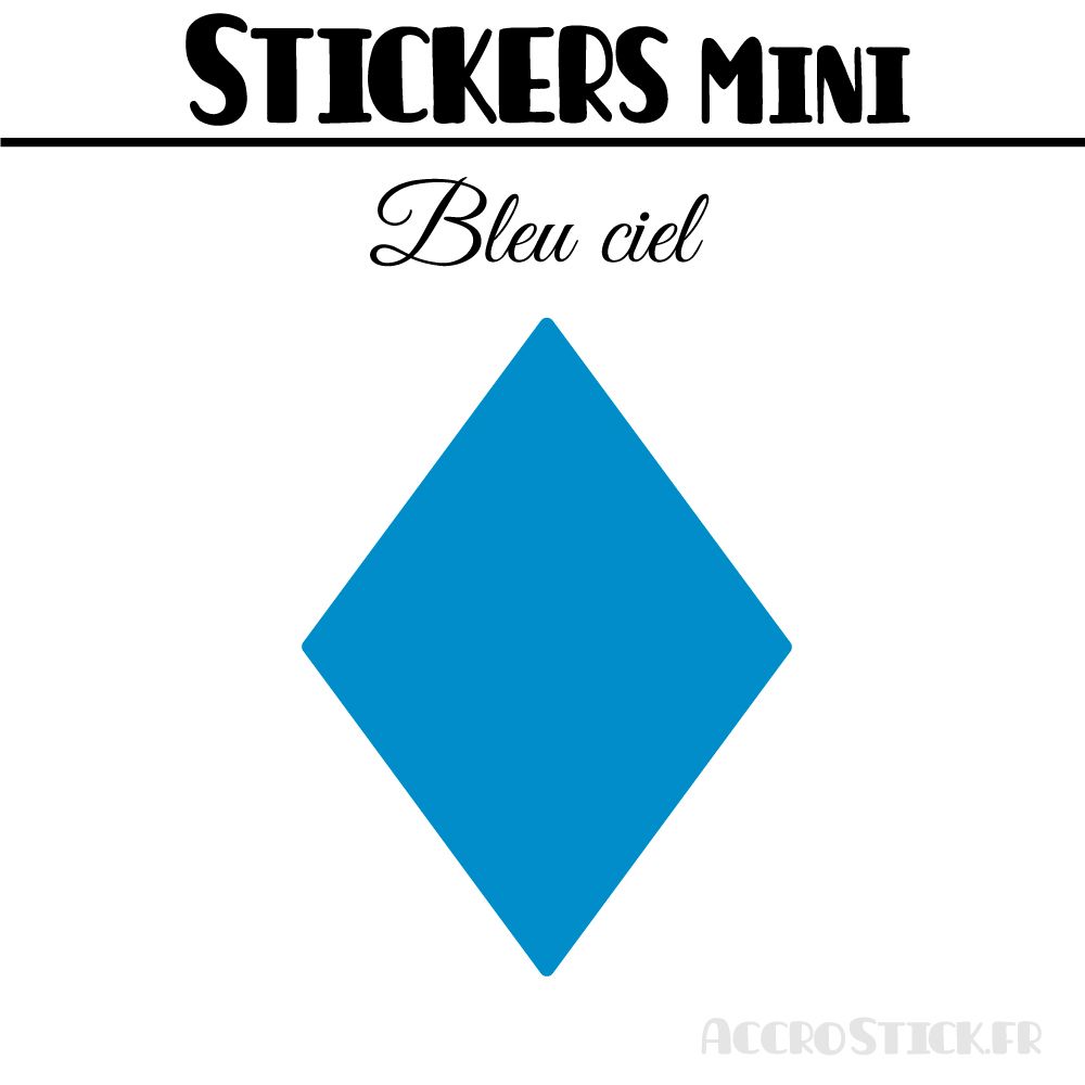 80 Losanges mixte 01 - Stickers mini gommettes 80 Losanges mixte 01 - Stickers mini gommettes