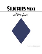 80 Losanges mixte 01 - Stickers mini gommettes