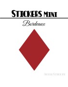 80 Losanges mixte 01 - Stickers mini gommettes