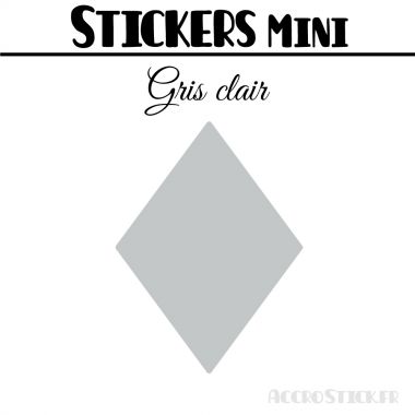 80 Losanges mixte 01 - Stickers mini gommettes