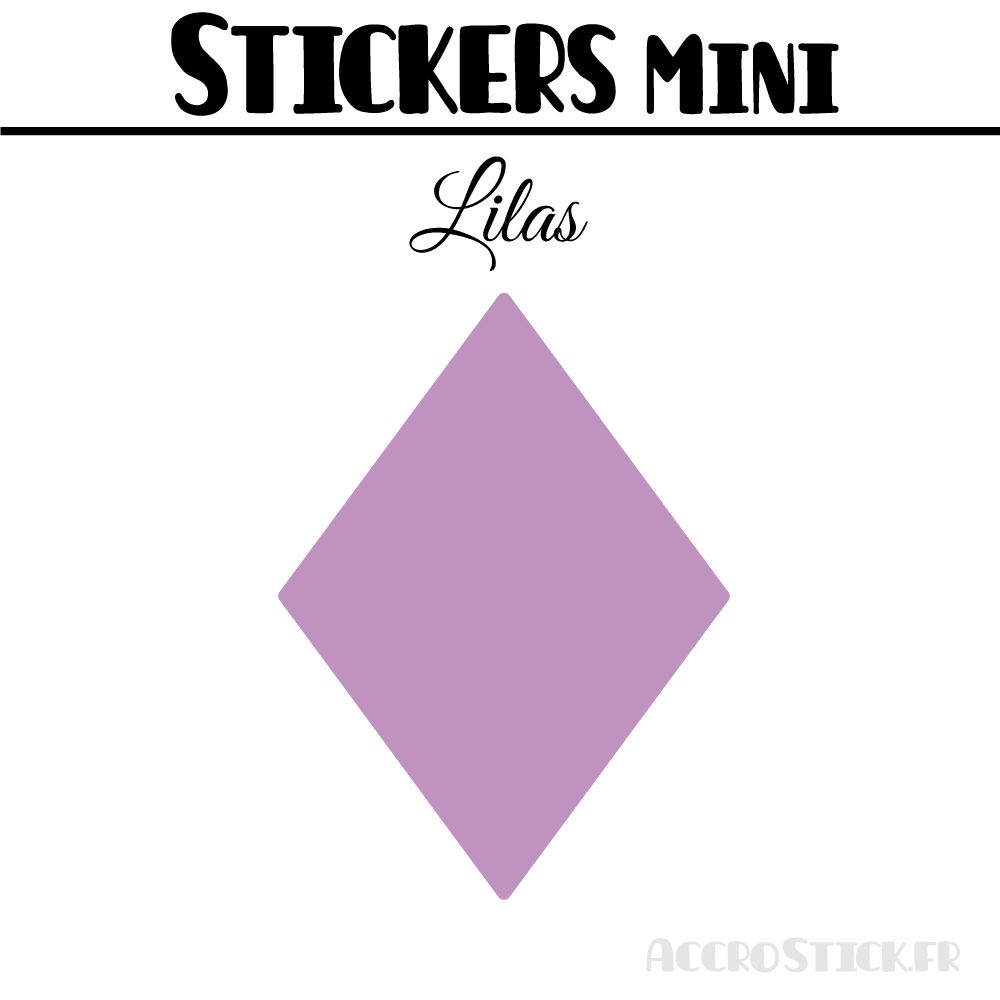 80 Losanges mixte 01 - Stickers mini gommettes 80 Losanges mixte 01 - Stickers mini gommettes