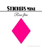 80 Losanges mixte 01 - Stickers mini gommettes