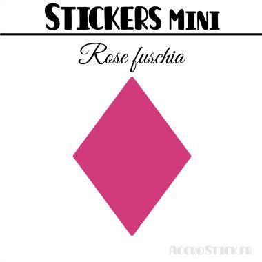 80 Losanges mixte 01 - Stickers mini gommettes
