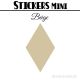 520 Losanges 0,8 cm - Stickers mini gommettes