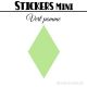 520 Losanges 0,8 cm - Stickers mini gommettes
