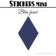 400 Losanges 1 cm - Stickers mini gommettes