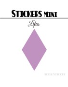 400 Losanges 1 cm - Stickers mini gommettes