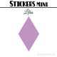 400 Losanges 1 cm - Stickers mini gommettes