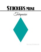 400 Losanges 1 cm - Stickers mini gommettes