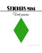 400 Losanges 1 cm - Stickers mini gommettes
