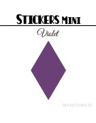 400 Losanges 1 cm - Stickers mini gommettes