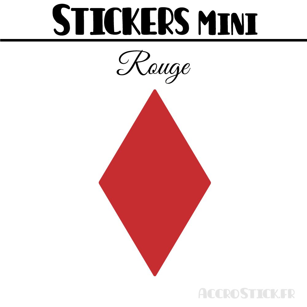 80 Losanges 2 cm - Stickers mini gommettes 80 Losanges 2 cm - Stickers mini gommettes