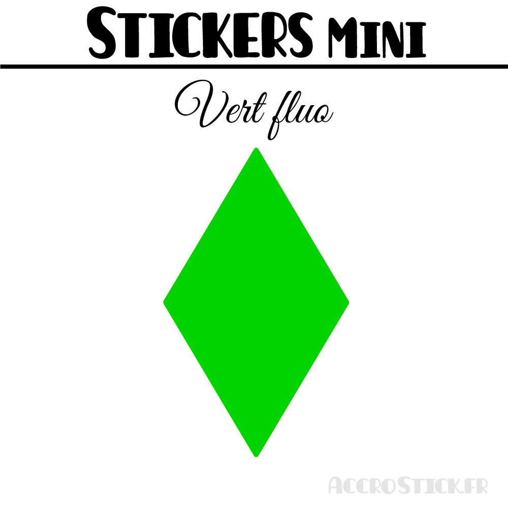 80 Losanges 2 cm - Stickers mini gommettes 80 Losanges 2 cm - Stickers mini gommettes