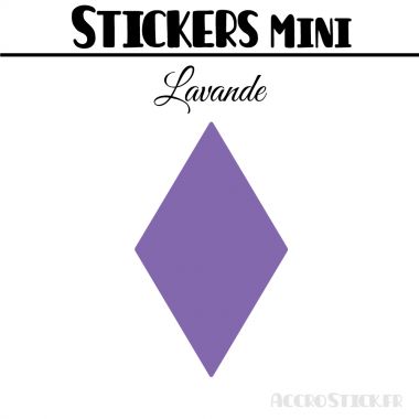 64 Losanges 2,4 cm - Stickers mini gommettes