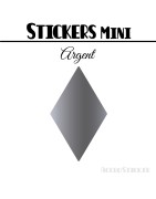 40 Losanges 3 cm - Stickers mini gommettes