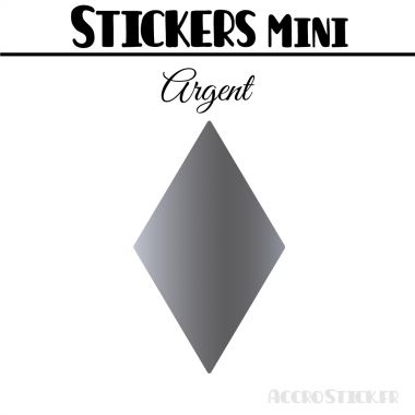 40 Losanges 3 cm - Stickers mini gommettes