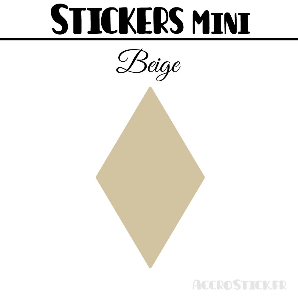 40 Losanges 3 cm - Stickers mini gommettes 40 Losanges 3 cm - Stickers mini gommettes