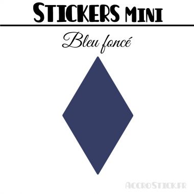 40 Losanges 3 cm - Stickers mini gommettes