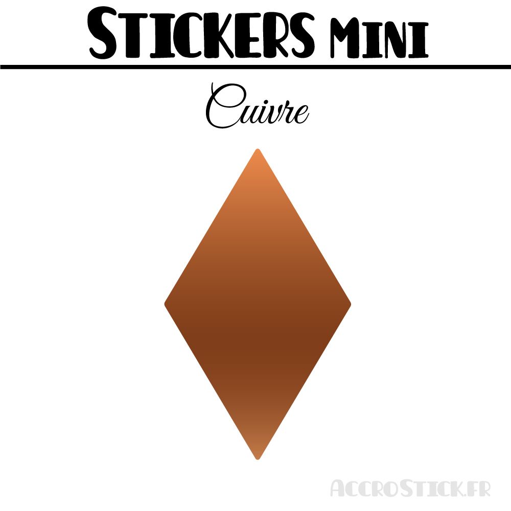 40 Losanges 3 cm - Stickers mini gommettes 40 Losanges 3 cm - Stickers mini gommettes