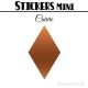 40 Losanges 3 cm - Stickers mini gommettes