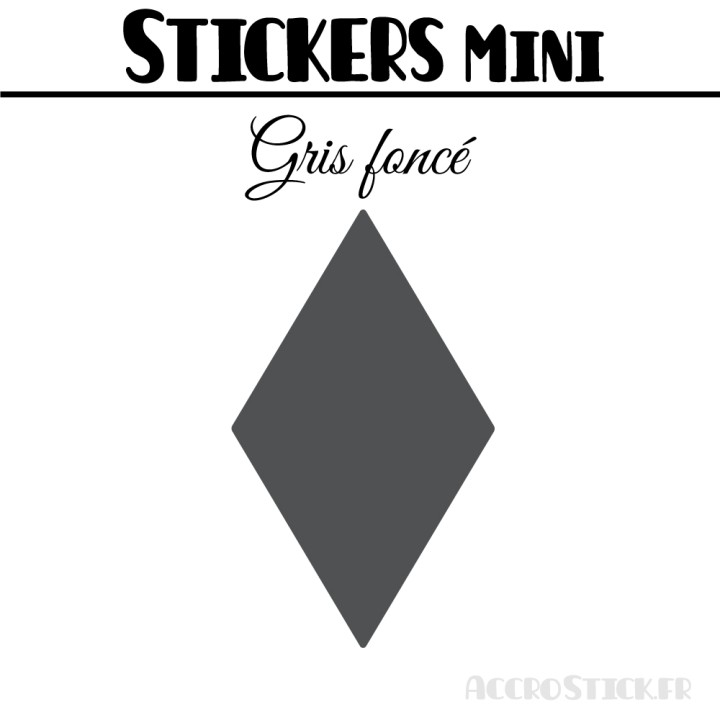 40 Losanges 3 cm - Stickers mini gommettes