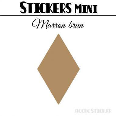 40 Losanges 3 cm - Stickers mini gommettes