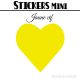 680 Coeurs 0,8 cm - Stickers mini gommettes