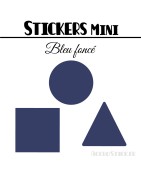 336 Formes Mixtes de 1,2 cm - Stickers mini gommettes